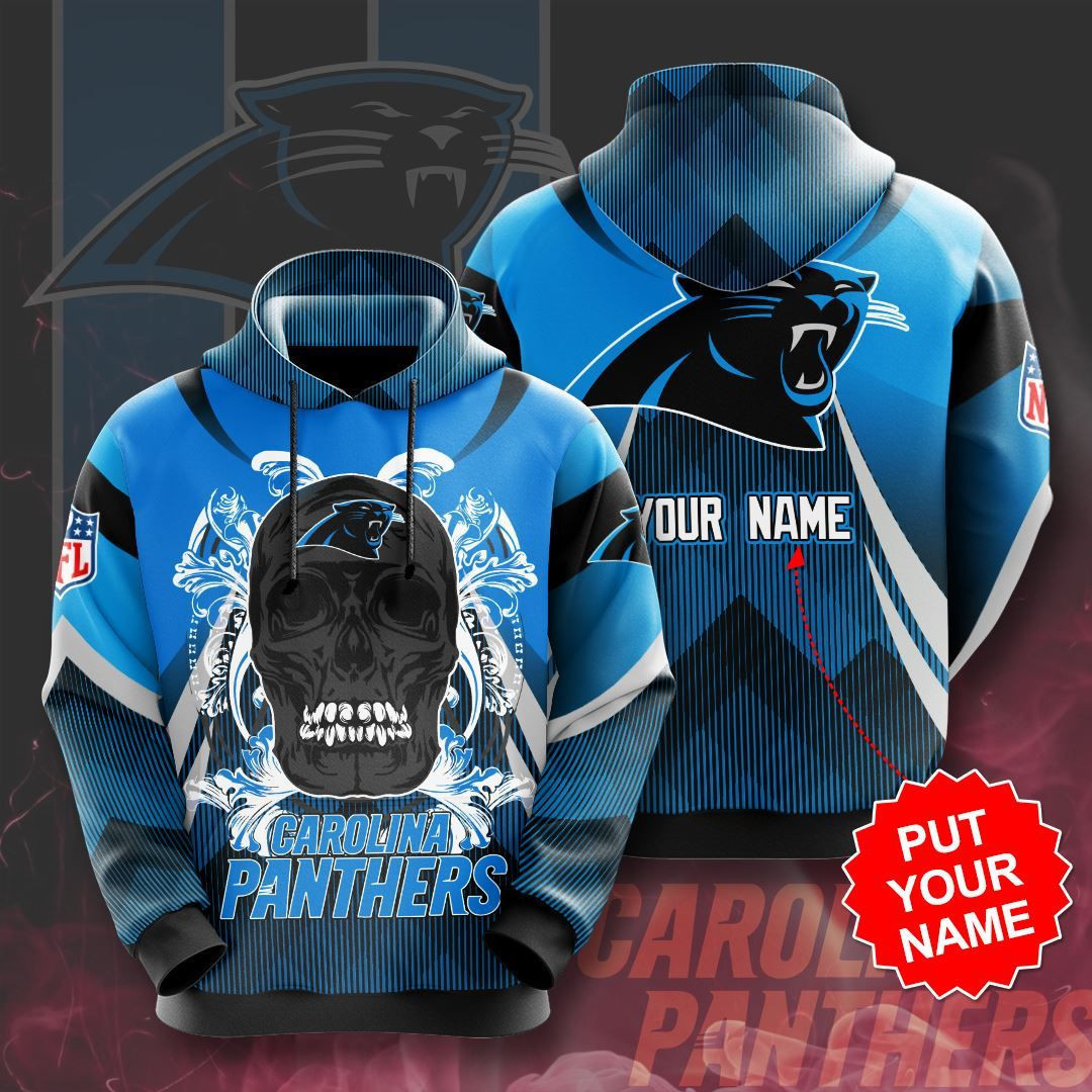 Personalized Carolina Panthers No314 Custom Hoodie 3D