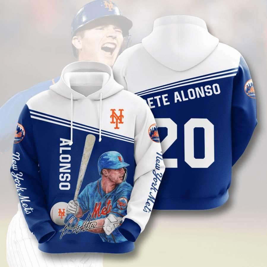 Sports Baseball Mlb New York Mets Usa 576 Hoodie 3D Size S to 5XL