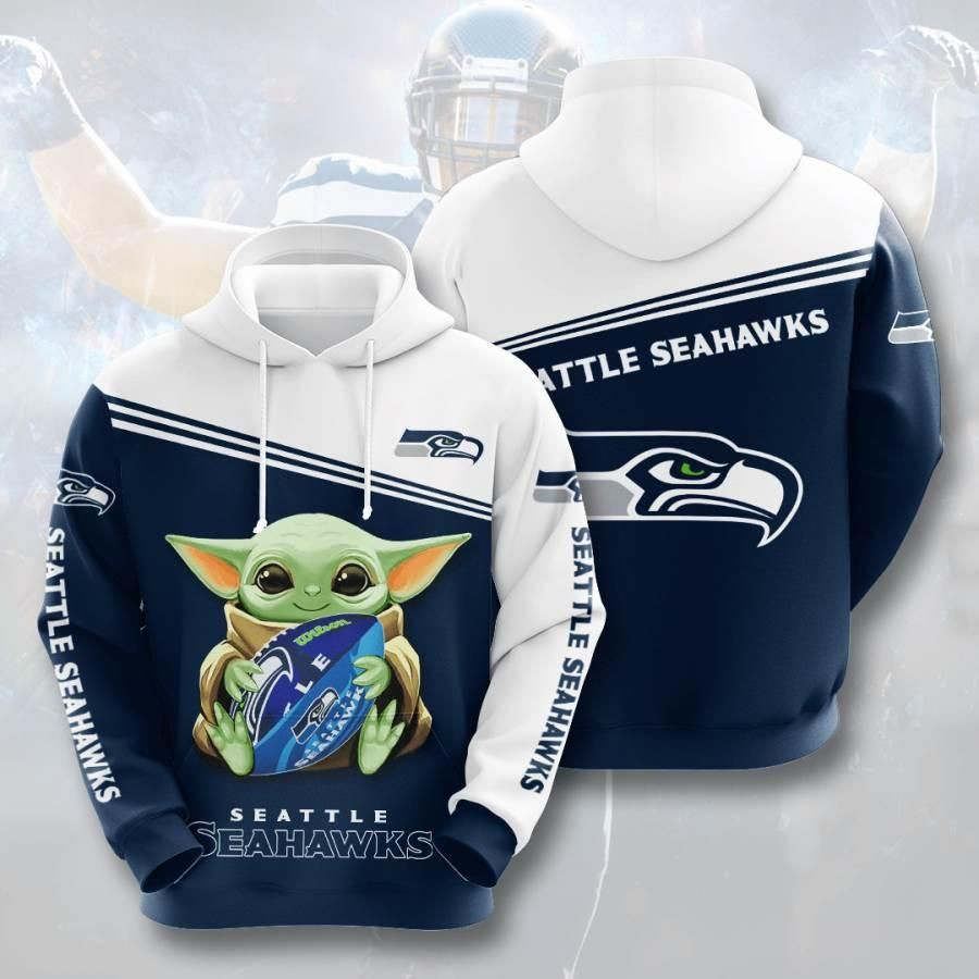 Sports American Football Nfl Seattle Seahawks Usa 648 Hoodie 3D Size S to 5XL