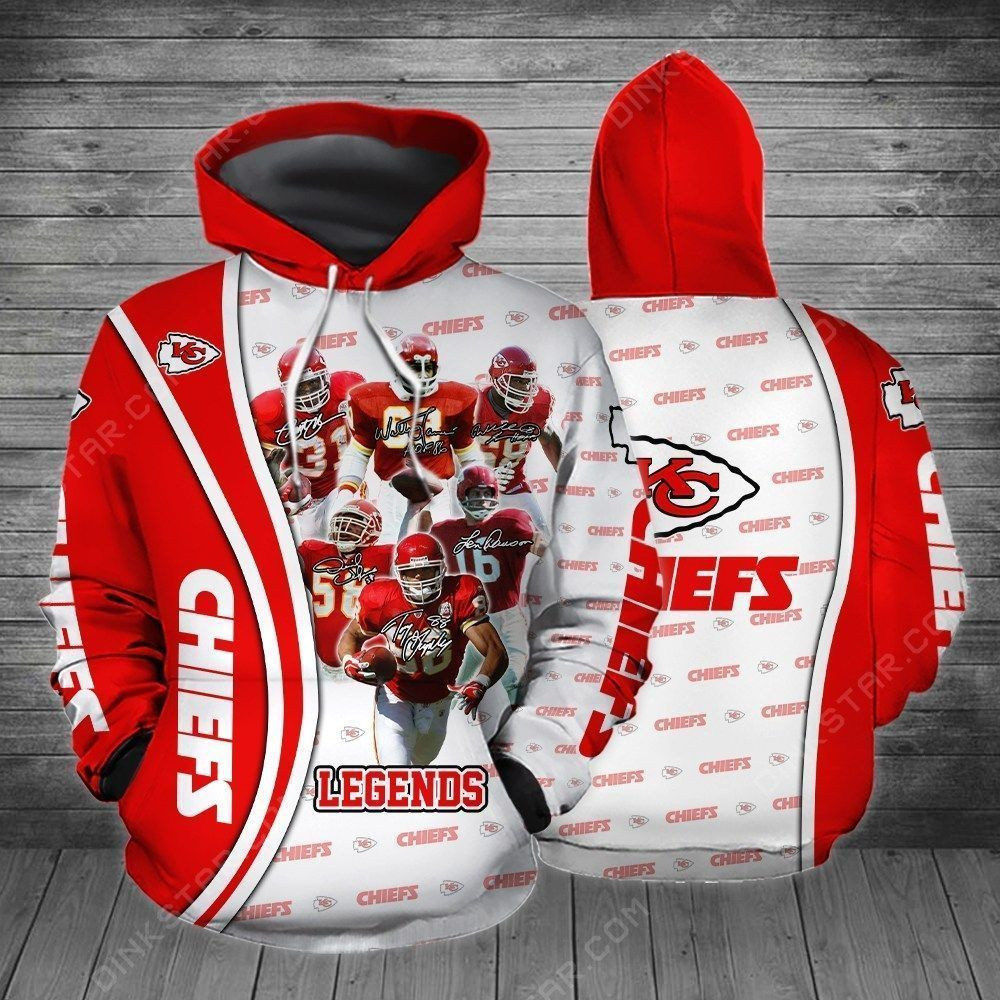 NFL Kansas City Chiefs Legends 3D Full Printing Hoodie Kansas City Chiefs Legends All Over Printing Hoodies Zip Hoodies Kansas City Chiefs 3D Full Printing Shirt