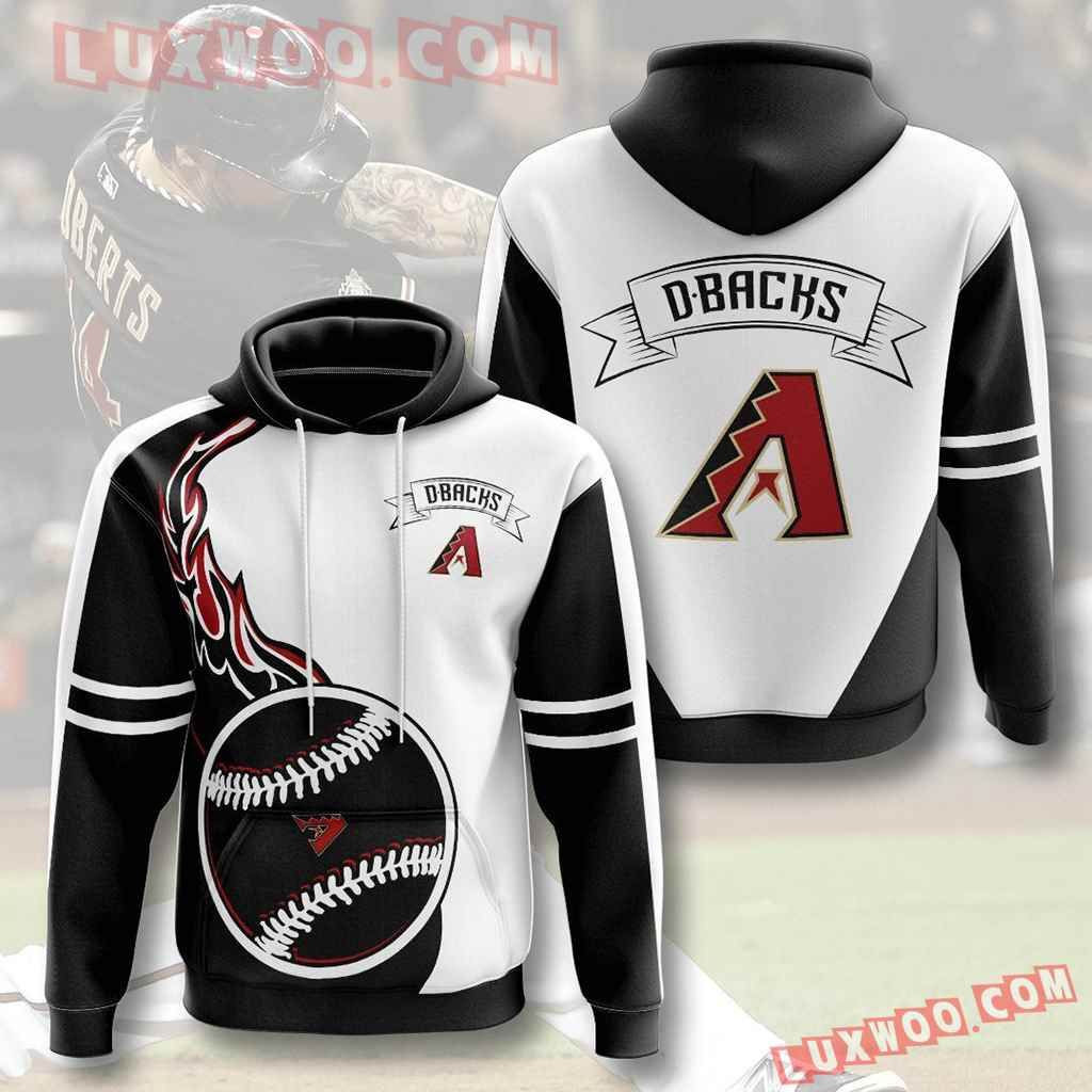 Mlb Arizona Diamondbacks 3d Hoodies Printed Zip Hoodies Sweatshirt Jacket 2021