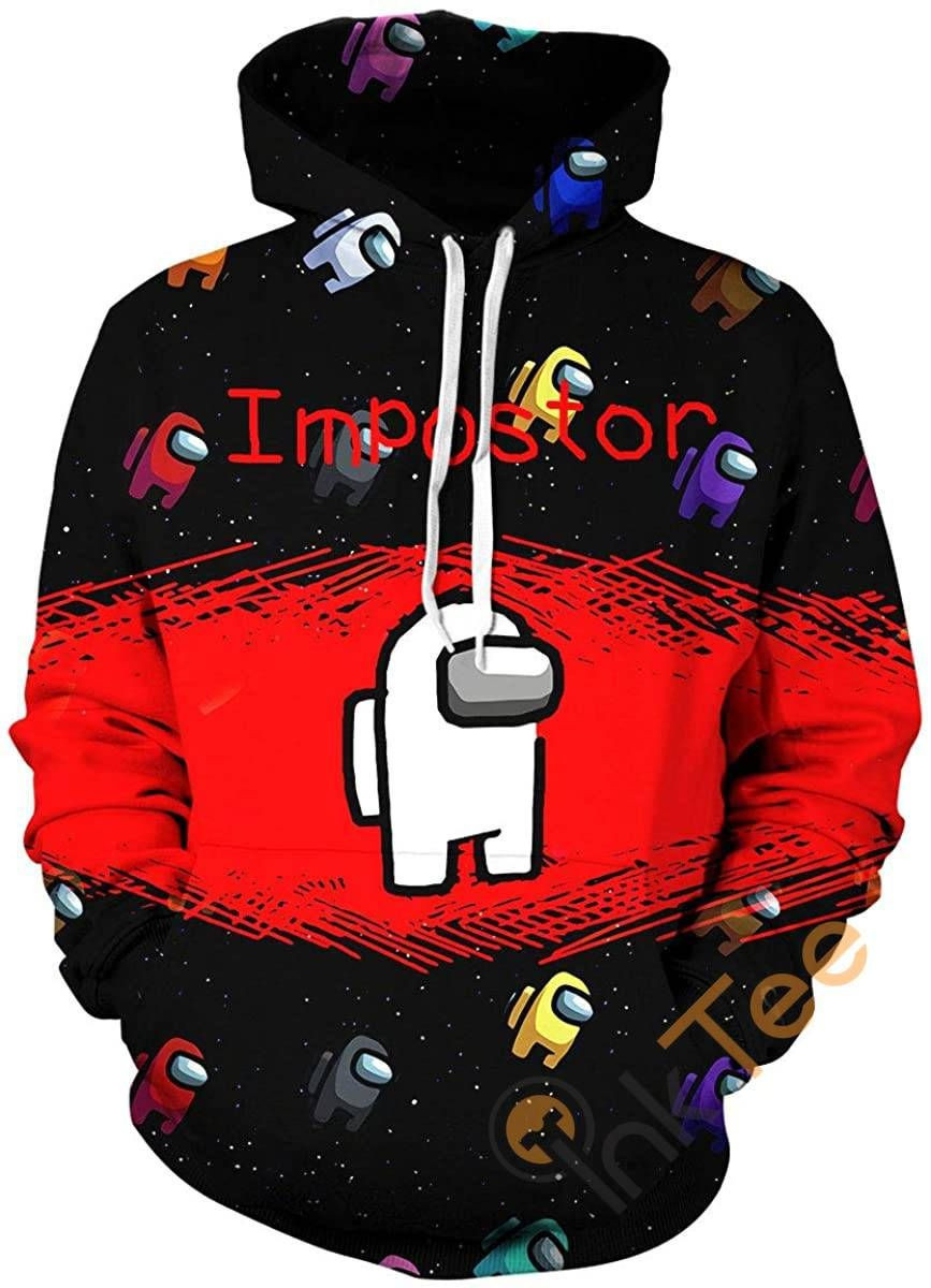 Printed Among Us Sports Street Casual Teen Pullover Sweatshirt Sku 27 Hoodie 3D