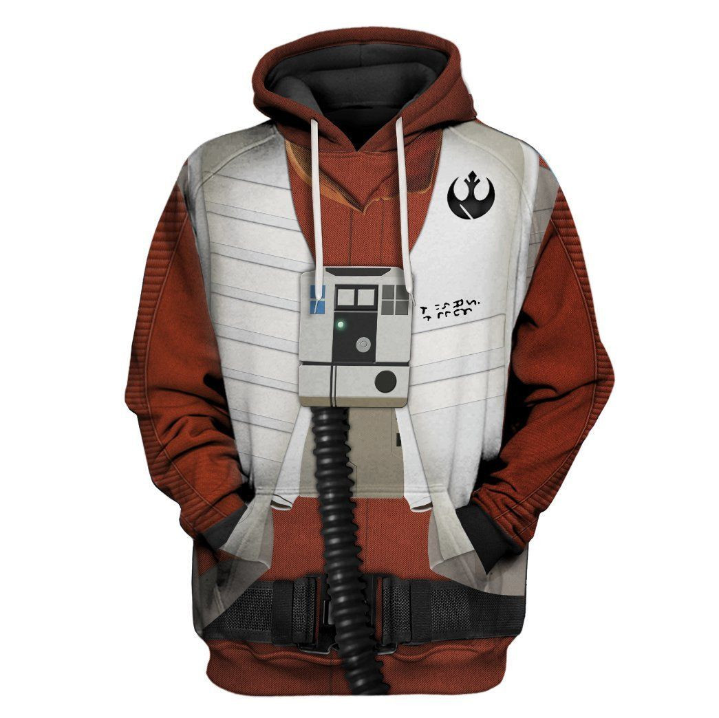 Gift For Star Wars Fan Star Wars POE DAMERON Unisex Hoodie