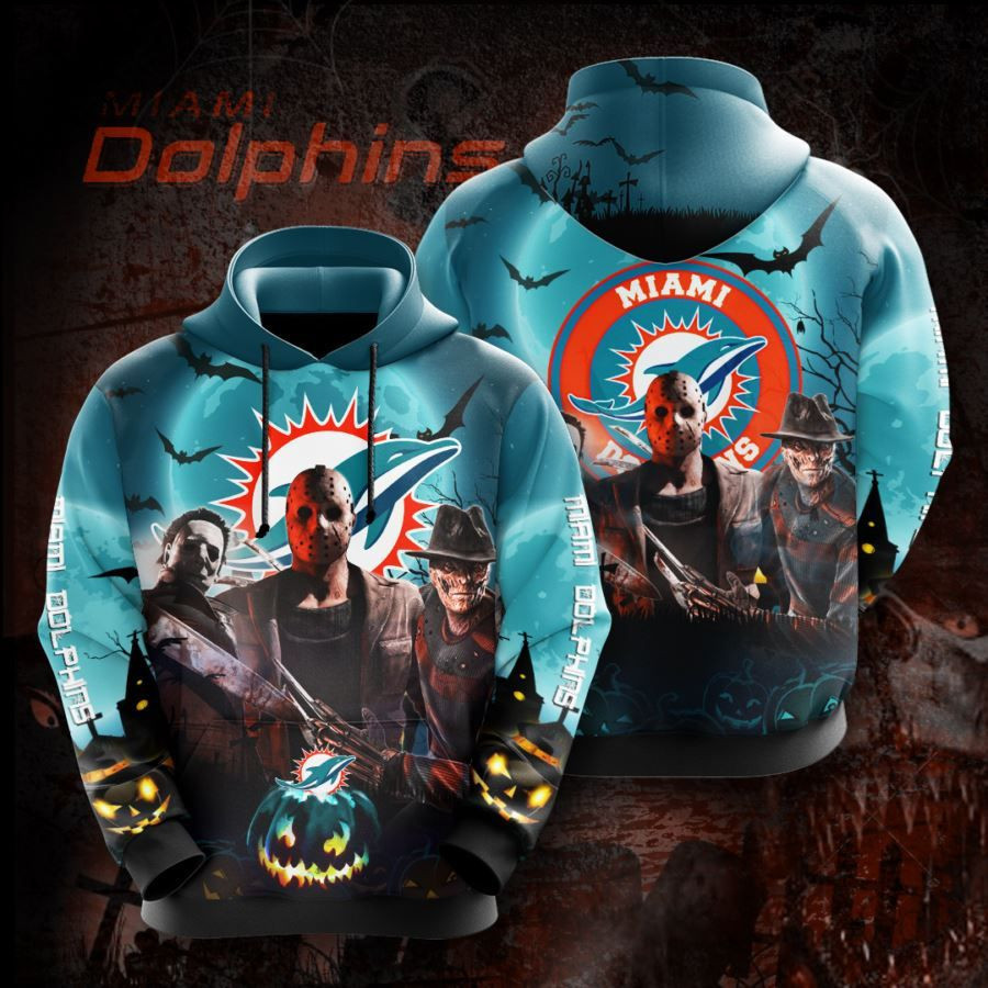 Miami Dolphins No1140 Custom Hoodie 3D