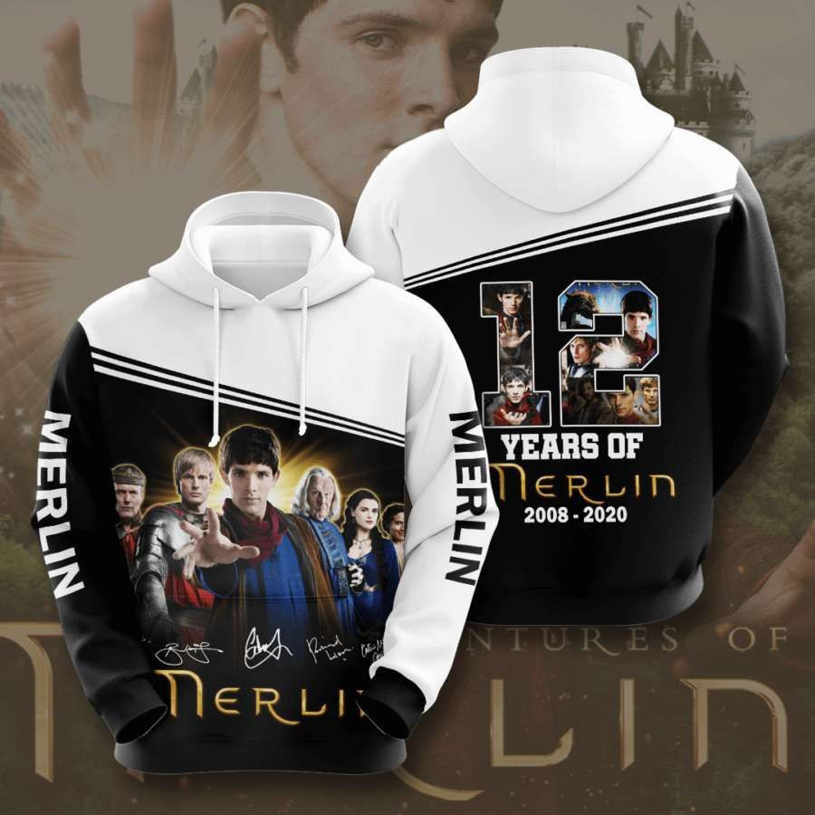 Merlin No1128 Custom Hoodie 3D