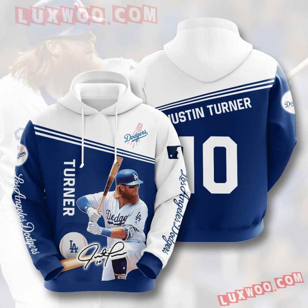 Mlb Los Angeles Dodgers 3d Hoodies Printed Zip Hoodies Sweatshirt Jacket  2021