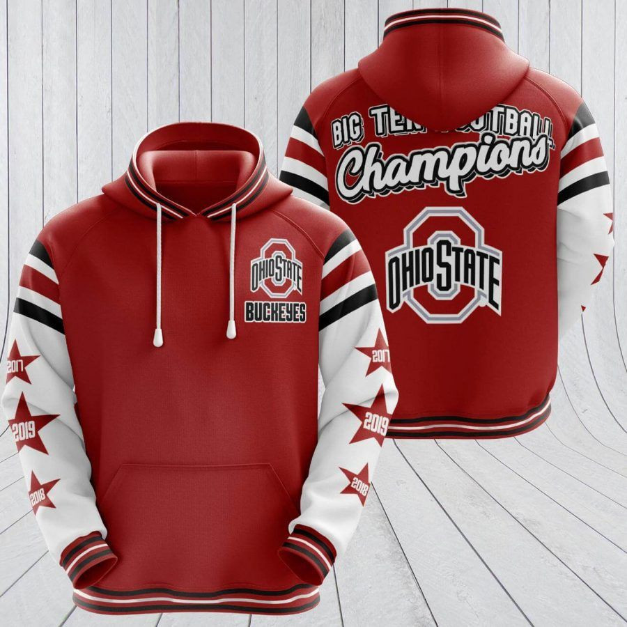 Ohio State Buckeyes No1533 Custom Hoodie 3D