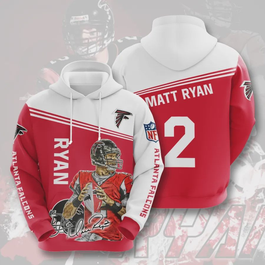 Atlanta Falcons 3D All Over Printed Hoodie, Zip- Up Hoodie