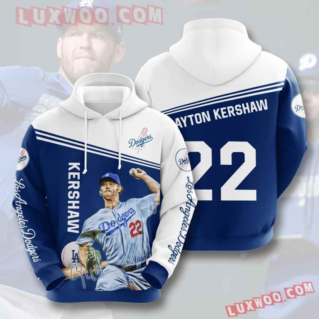 Mlb Los Angeles Dodgers 3d Hoodies Printed Zip Hoodies Sweatshirt Jacket  2021