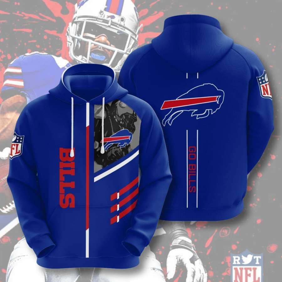 Buffalo Bills No261 Custom Hoodie 3D