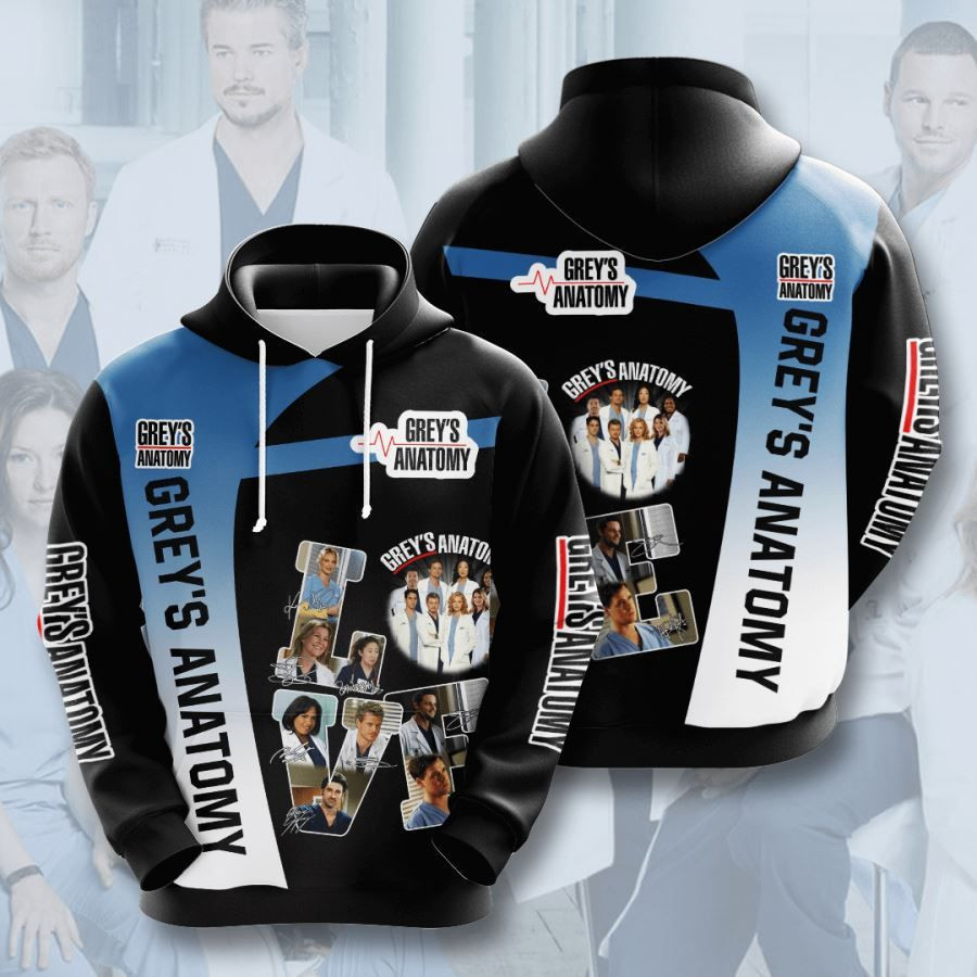 Greys Anatomy No742 Custom Hoodie 3D