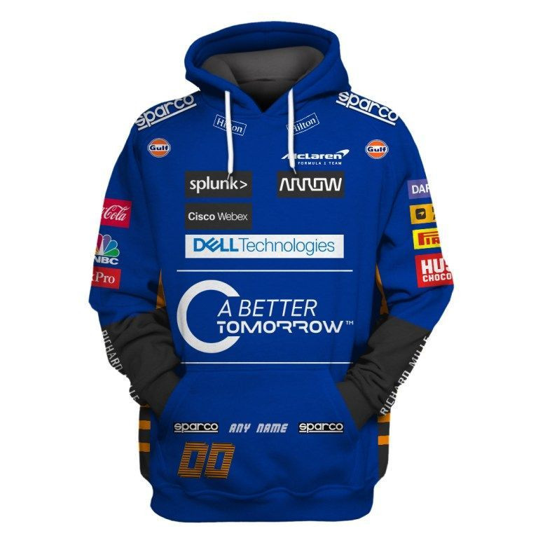 Racing Gift For Racer Racing Team McLaren Hoodie