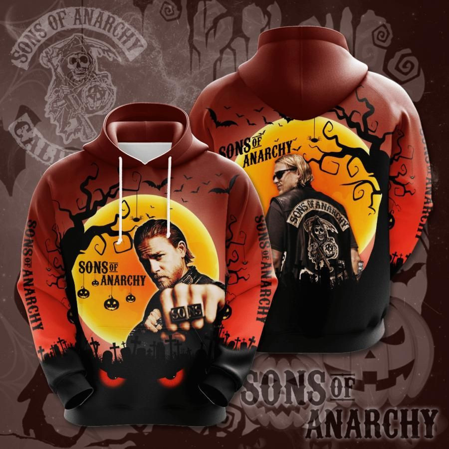 Sons Of Anarchy No1831 Custom Hoodie 3D Size S to 5XL