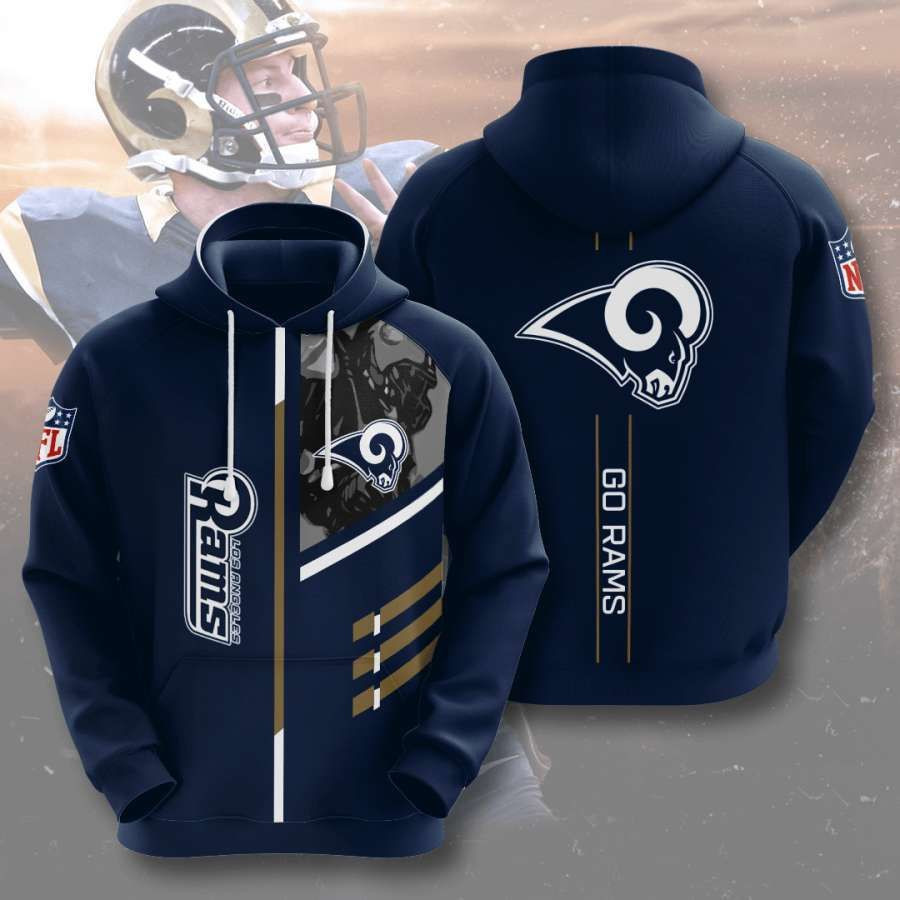 Los Angeles Rams No1080 Custom Hoodie 3D