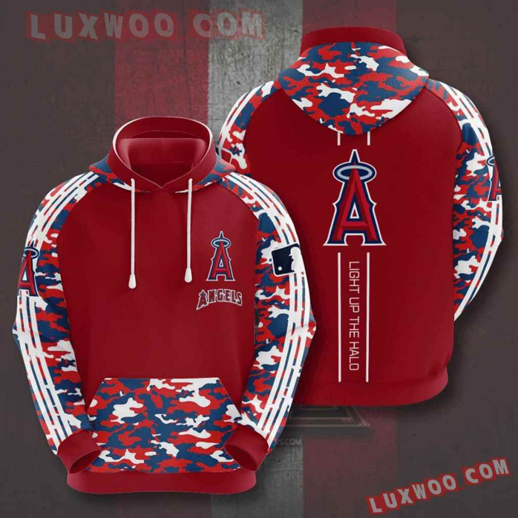 Mlb Los Angeles Angels 3d Hoodies Printed Zip Hoodies Sweatshirt Jacket V6 2021