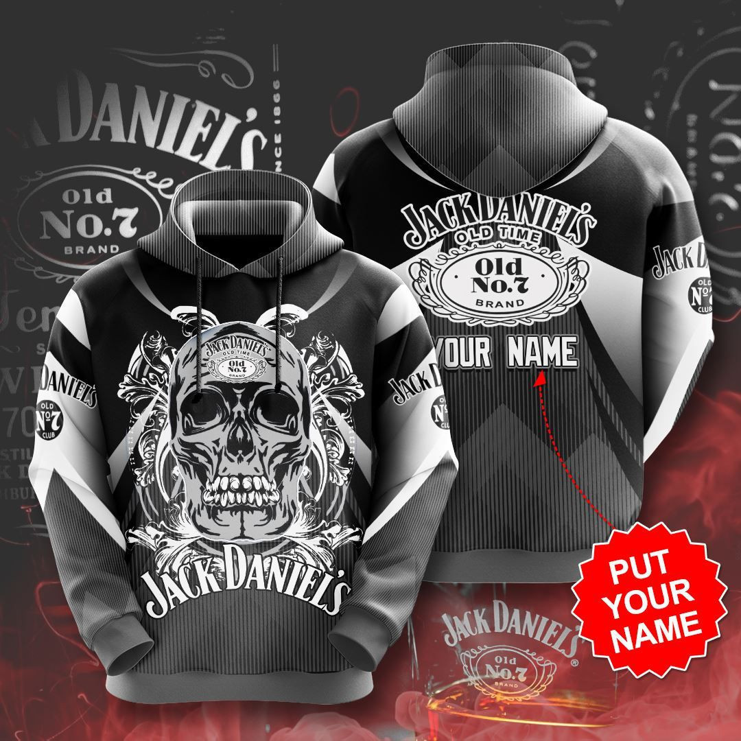 Personalized Jack Daniels No862 Custom Hoodie 3D