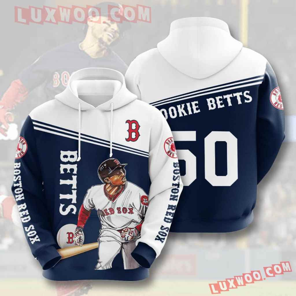 Mlb Boston Red Sox 3d Hoodies Printed Zip Hoodies Sweatshirt Jacket V6 2021