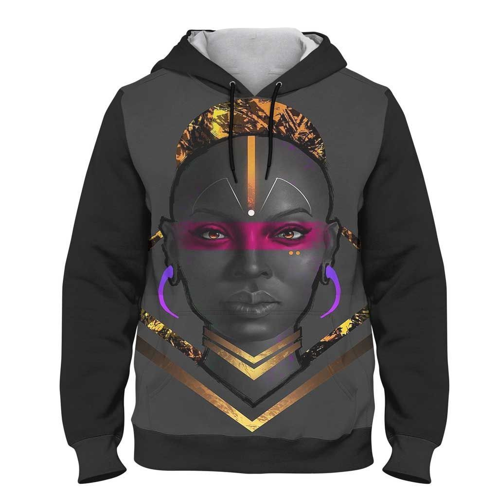 Guerreira Africana Unisex Hoodie