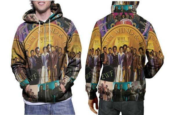 Earth Wind And Fire Spirit Album Zip Up Unisex Hoodie