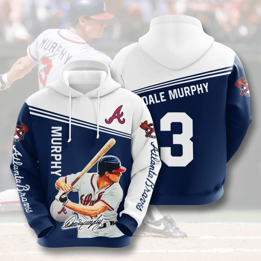 Atlanta Braves No109 Custom Hoodie 3D