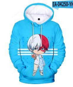 Boku No Hero 3D All Print Hoodie, Zip- Up Hoodie