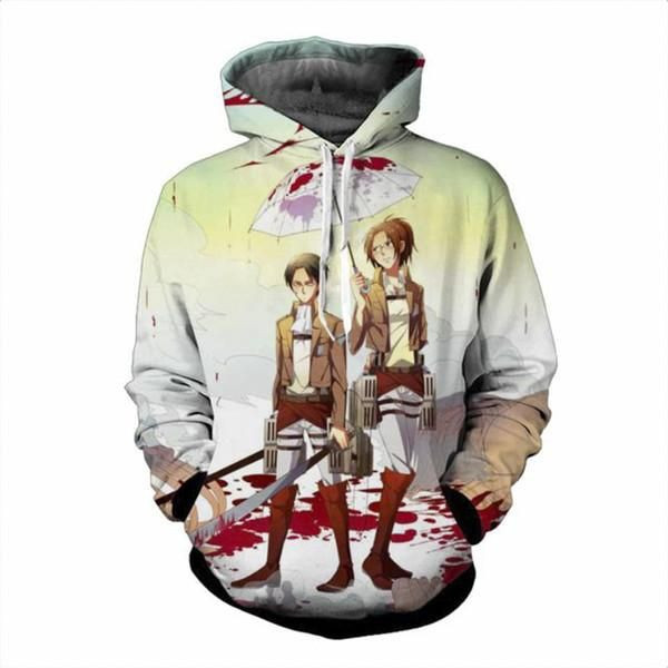 Attack On Titan 3D All Over Print Hoodie, Zip-up Hoodie