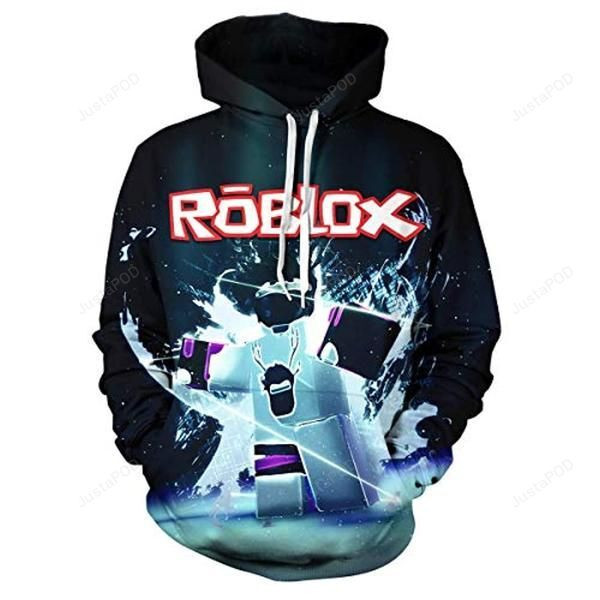 Roblox 3D All Over Print Hoodie, Zip-up Hoodie