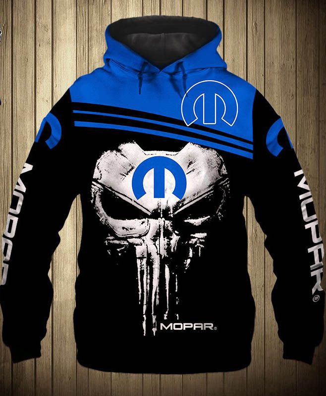 Racing Gift Skull Gift Mopar Hoodie