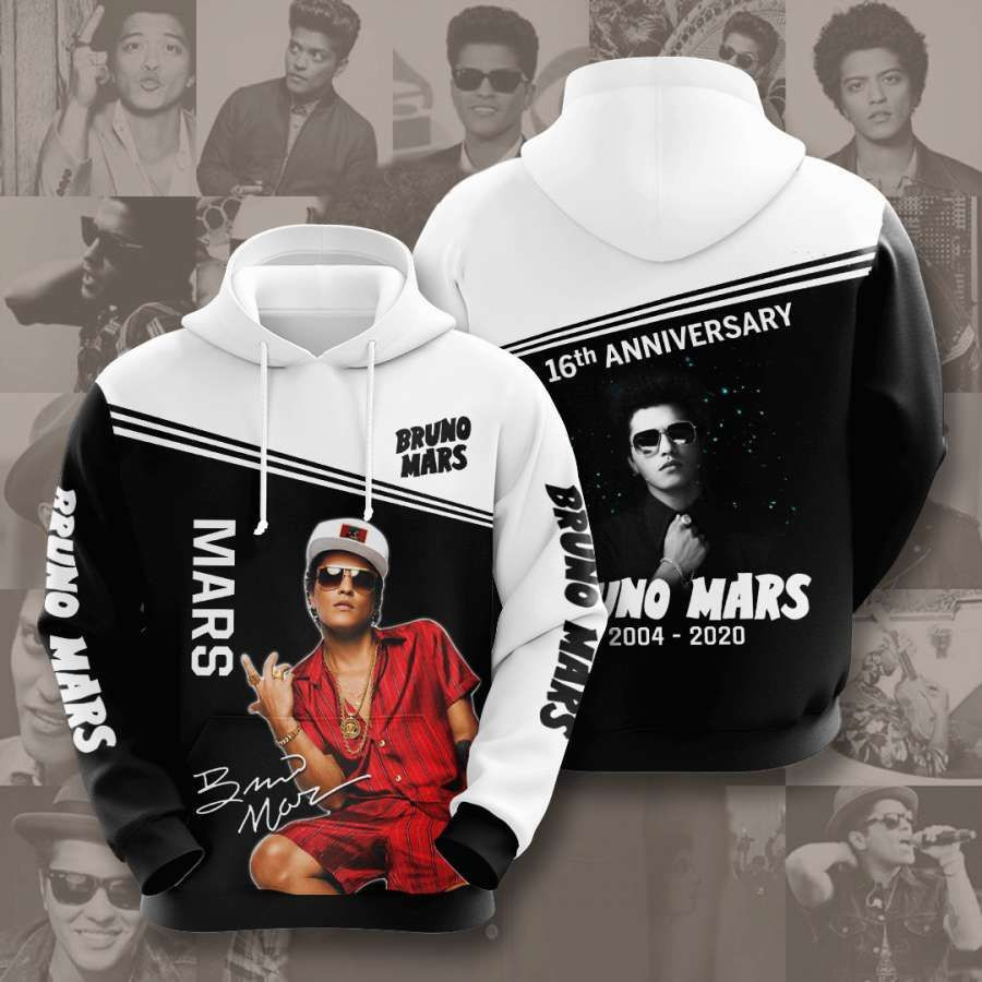 Bruno Mars No250 Custom Hoodie 3D