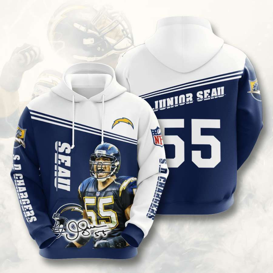 Los Angeles Chargers No1015 Custom Hoodie 3D