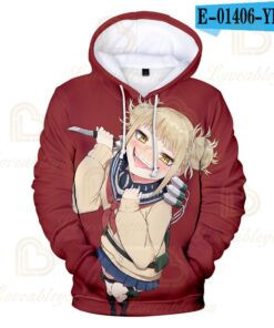 My Hero Academy 3D All Print Hoodie, Zip- Up Hoodie