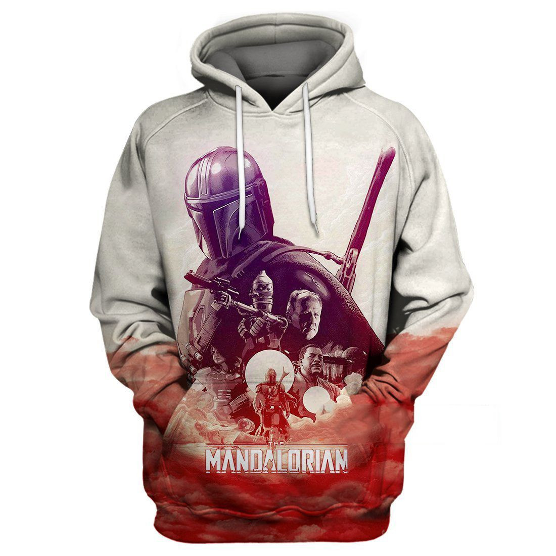 Gift For Star Wars Fan Faces Of The Mandalorian Gifts StaR WaRS Gifts For StaR WaRS Fans 3D Hoodie OR 3D Tshirt