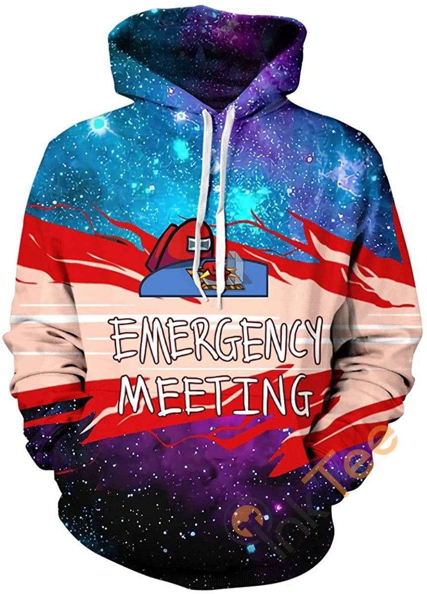 Printed Among Us Sports Street Casual Teen Pullover Sweatshirt Sku 24 Hoodie 3D