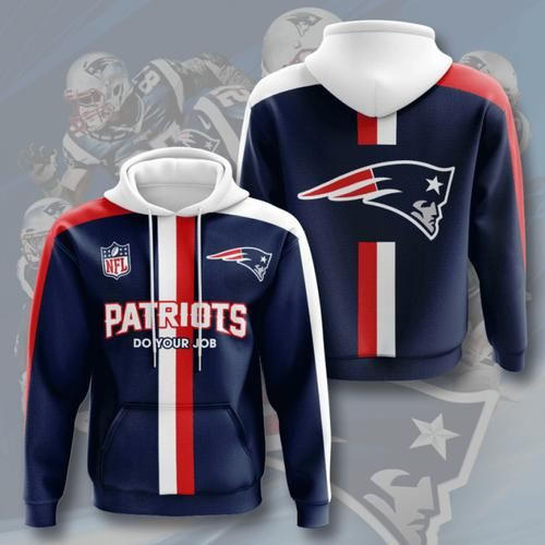 Amazon Sports Team Nfl New England Patriots No717 Hoodie 3D Size S to 5XL