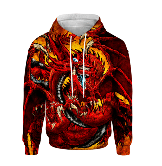 Yu-gi-oh Slifer The Sky Dragon Unisex Hoodie