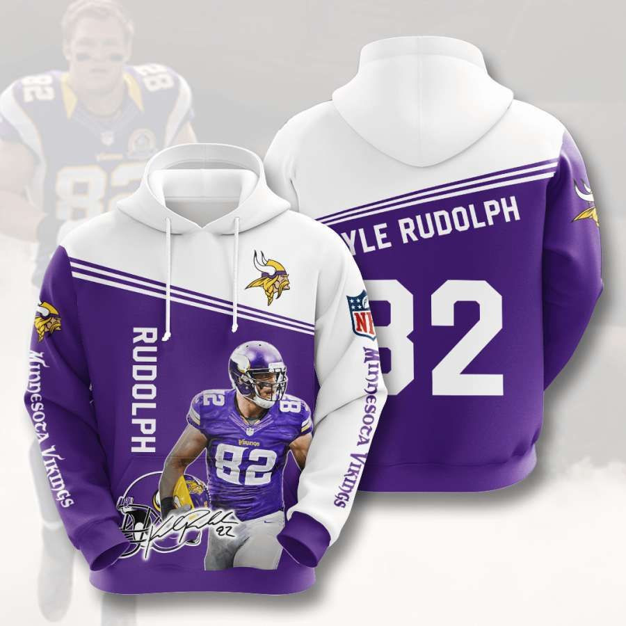 Minnesota Vikings No1214 Custom Hoodie 3D