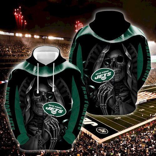 New York Jets 3D Hoodie Sweatshirt Zip