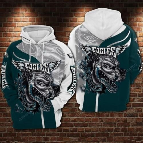 Eagles Football Fans 3D All Over Print Hoodie, Zip-up Hoodie