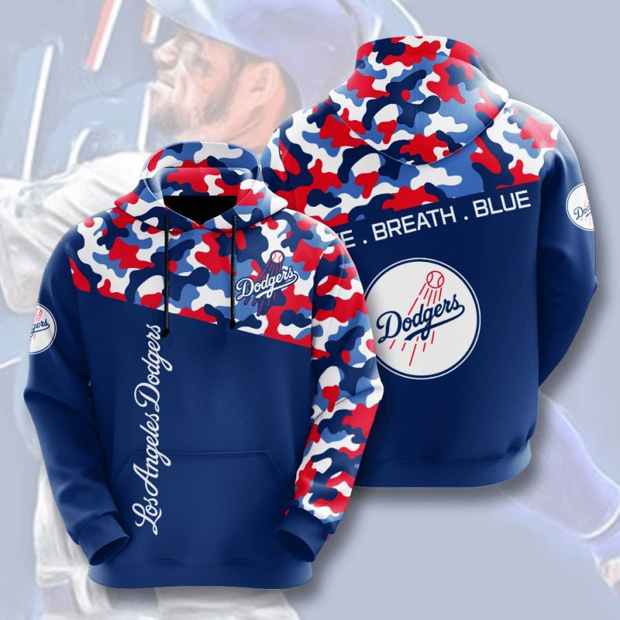 Los Angeles Dodgers No1043 Custom Hoodie 3D