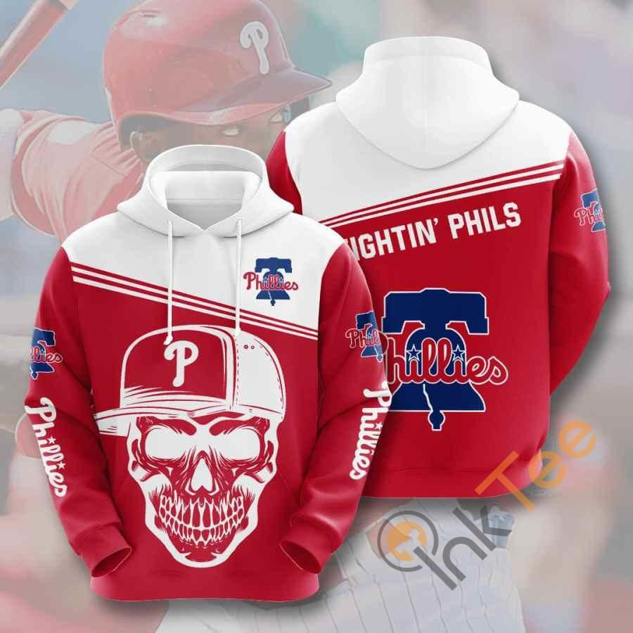 Sports Baseball Mlb Philadelphia Phillies Usa 628 Hoodie 3D Size S to 5XL