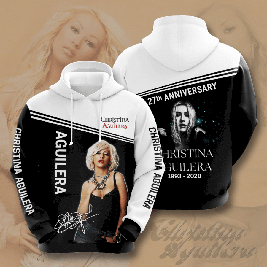 Christina Aguilera Hoodie 3D All Over Print For Men And Women IPQ3126