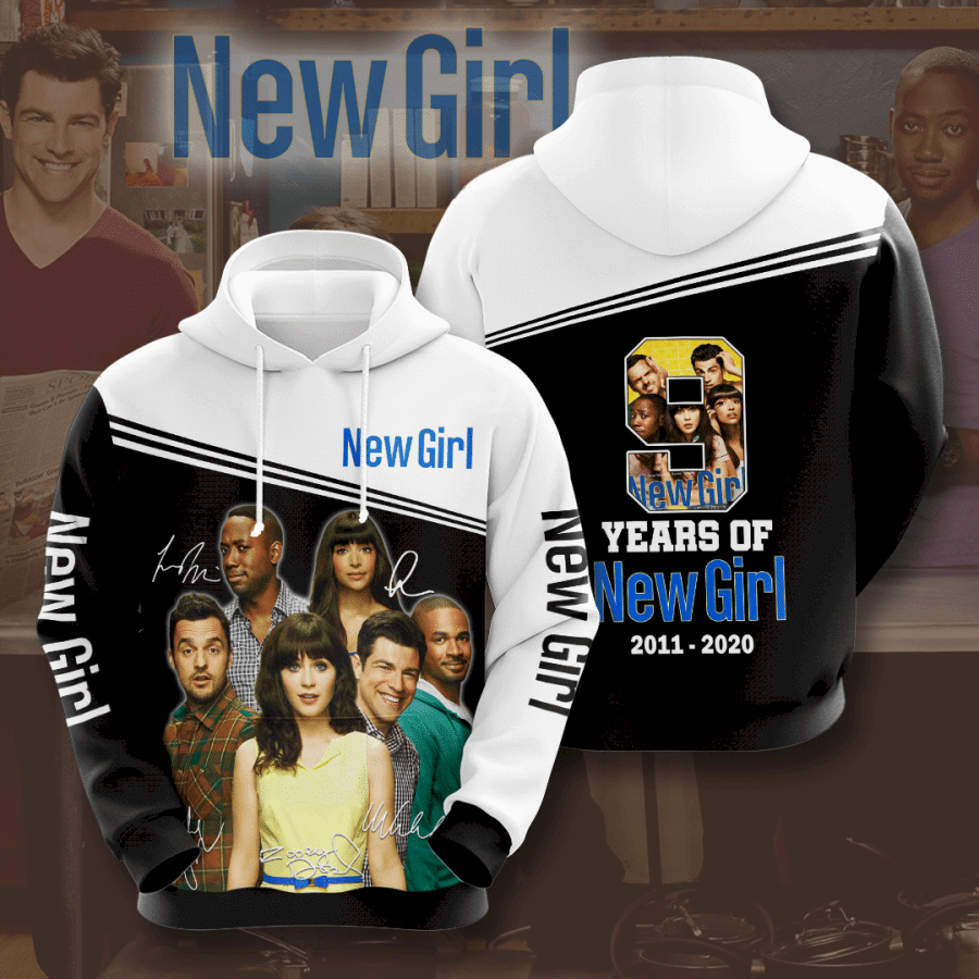 New Girl Hoodie 3D All Over Print For Men And Women IPQ3394