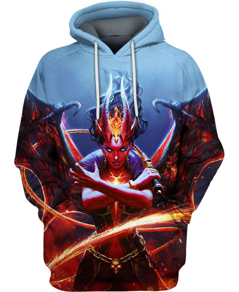 DoTaa Gifts Queen of Pain ARCanA Unisex Hoodie