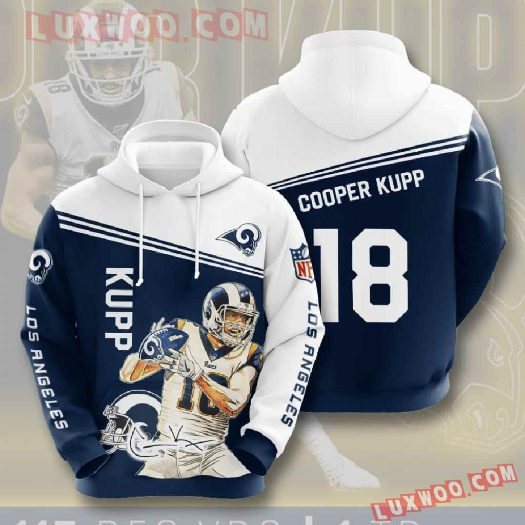 Nfl Los Angeles Rams 3d Hoodies Printed Zip Hoodies Sweatshirt Jacket 2021