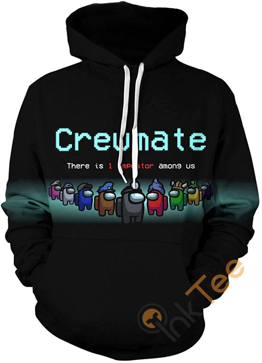 Printed Among Us Sports Street Casual Teen Pullover Sweatshirt Sku 14 Hoodie 3D