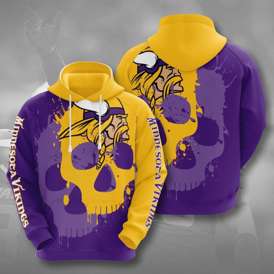 Minnesota Vikings No1246 Custom Hoodie 3D