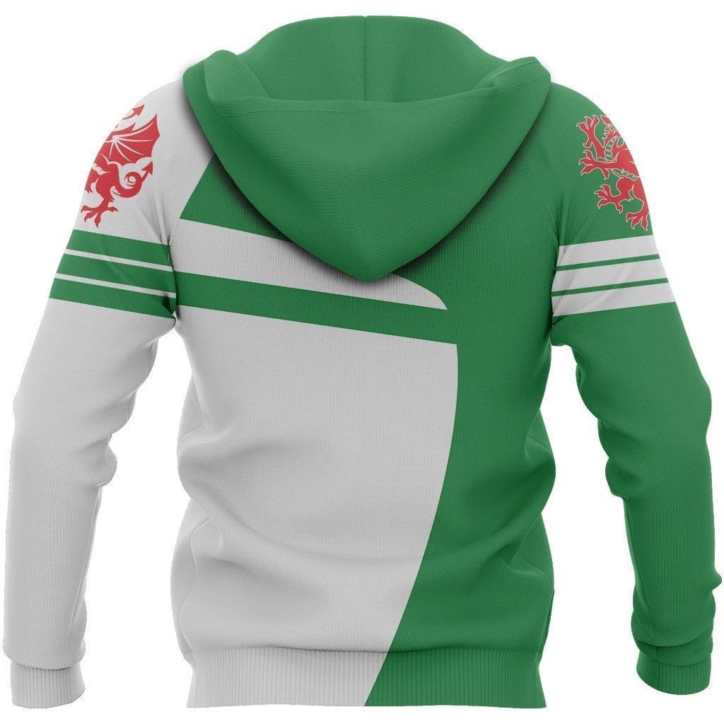 Wales Sport St Patricks Day 3D All Over Print | Hoodie | Unisex | Full Size | Adult | Colorful | HT6111