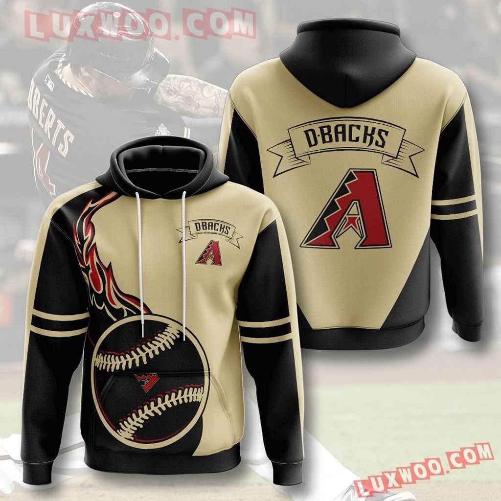 Mlb Arizona Diamondbacks 3d Hoodies Printed Zip Hoodies Sweatshirt Jacket 2021