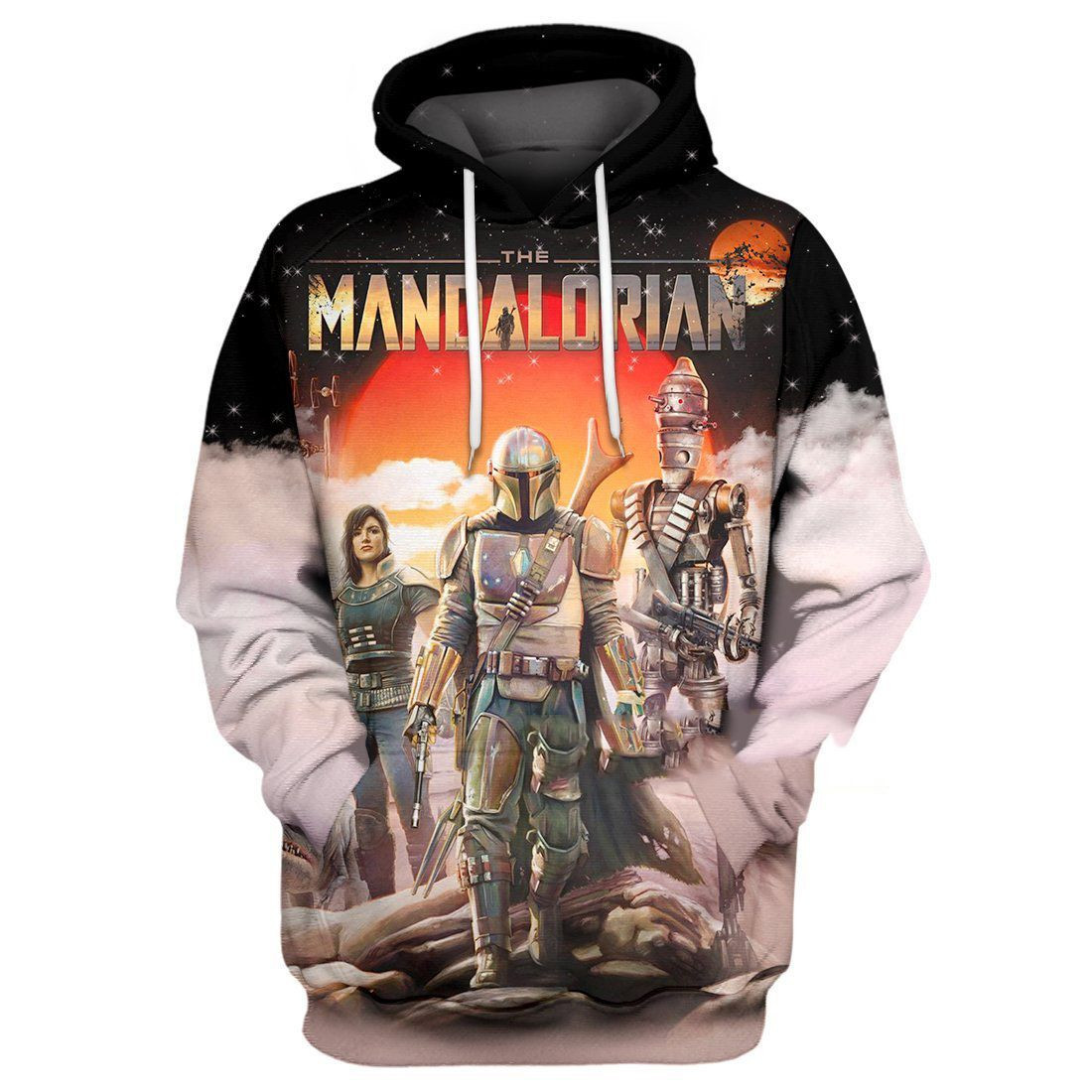 Gift For Star Wars Fan The Mandalorianaracters StaR WaRS Gifts For StaR WaRS Fans 3D Hoodie OR 3D Tshirt