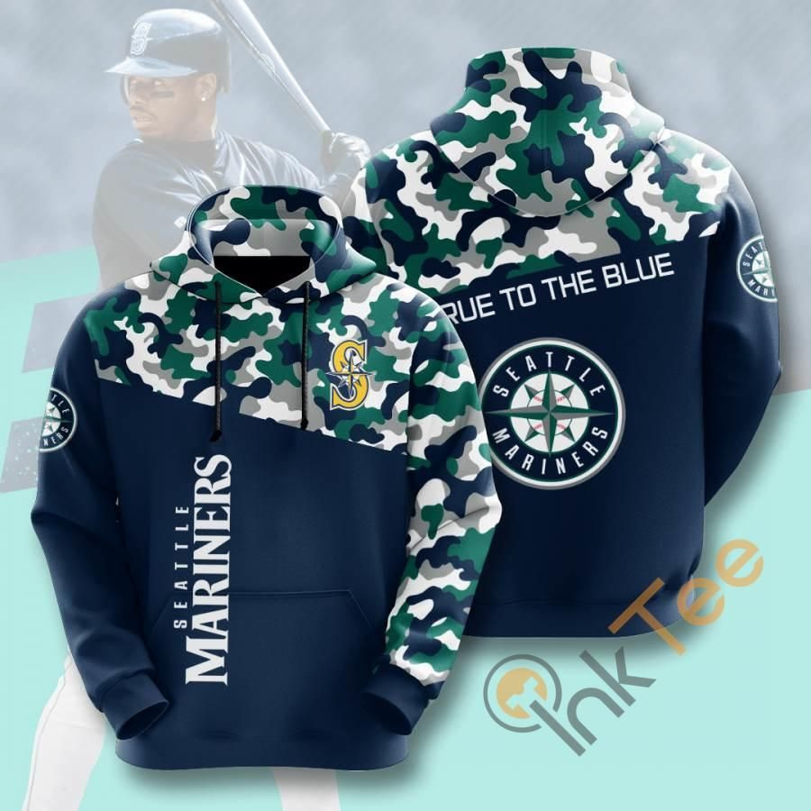 Sports Baseball Mlb Seattle Mariners Usa 305 Hoodie 3D Size S to 5XL